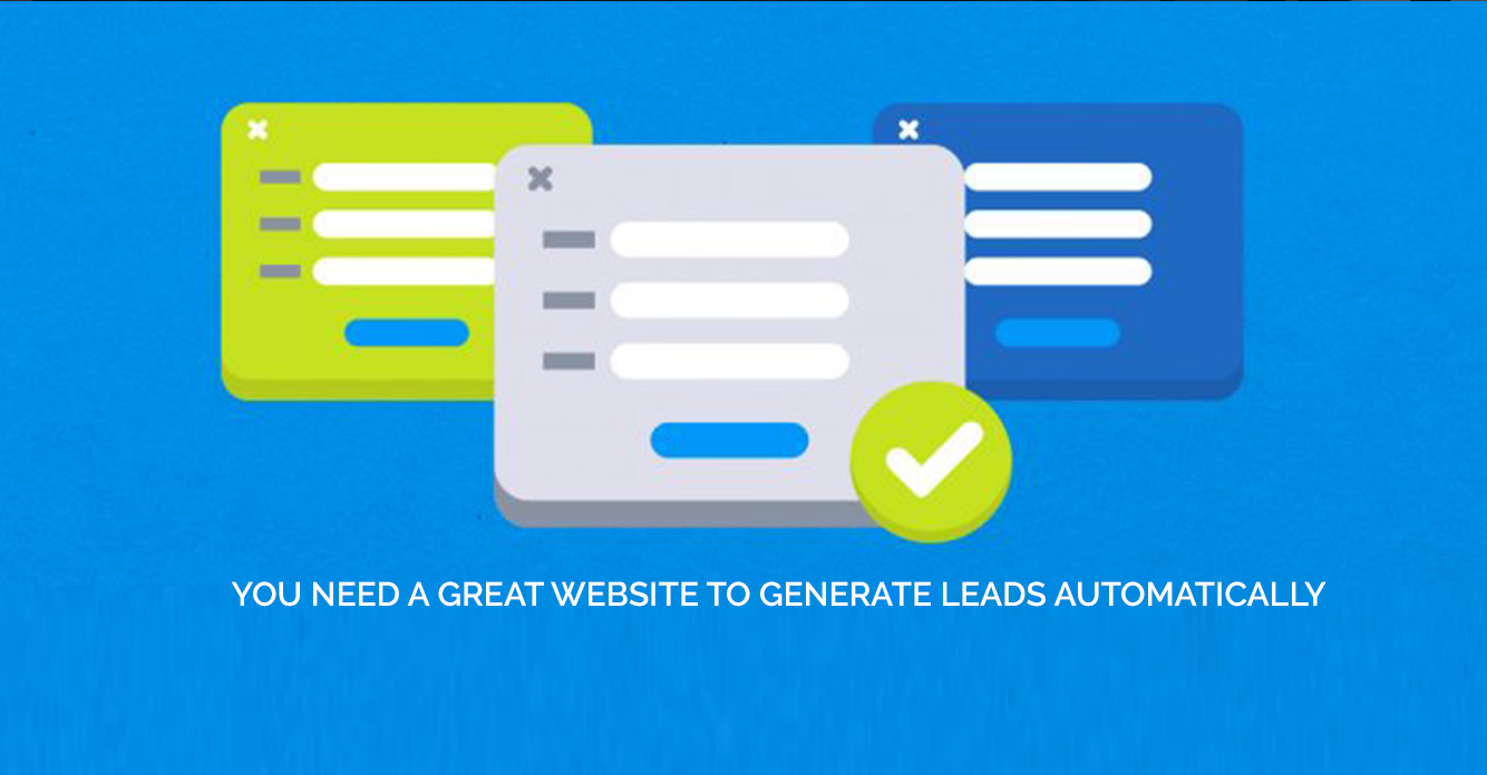 Great website to generate leads