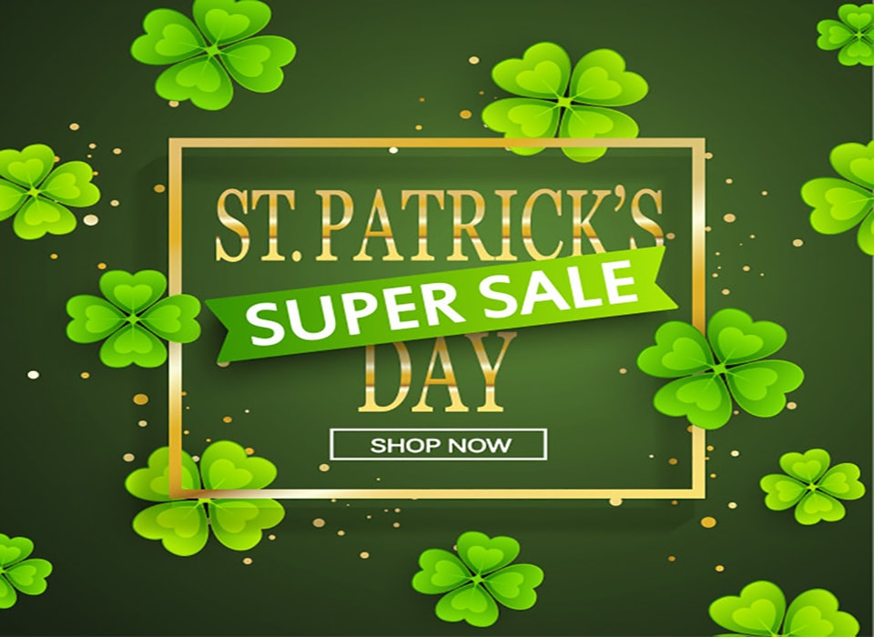 St.Patrick's Day super sale