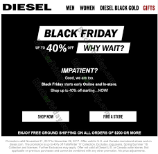 Diesel Black Friday