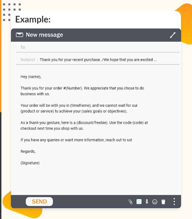 Free thank you business email templates