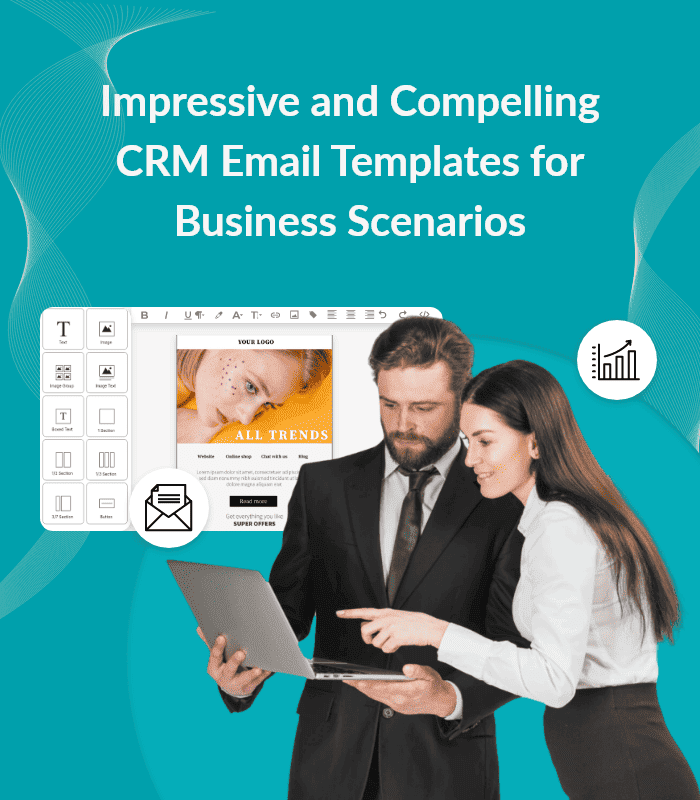 CRM email templates for business scenarios