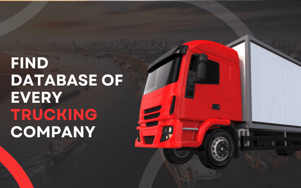 how to get database of every trucking company