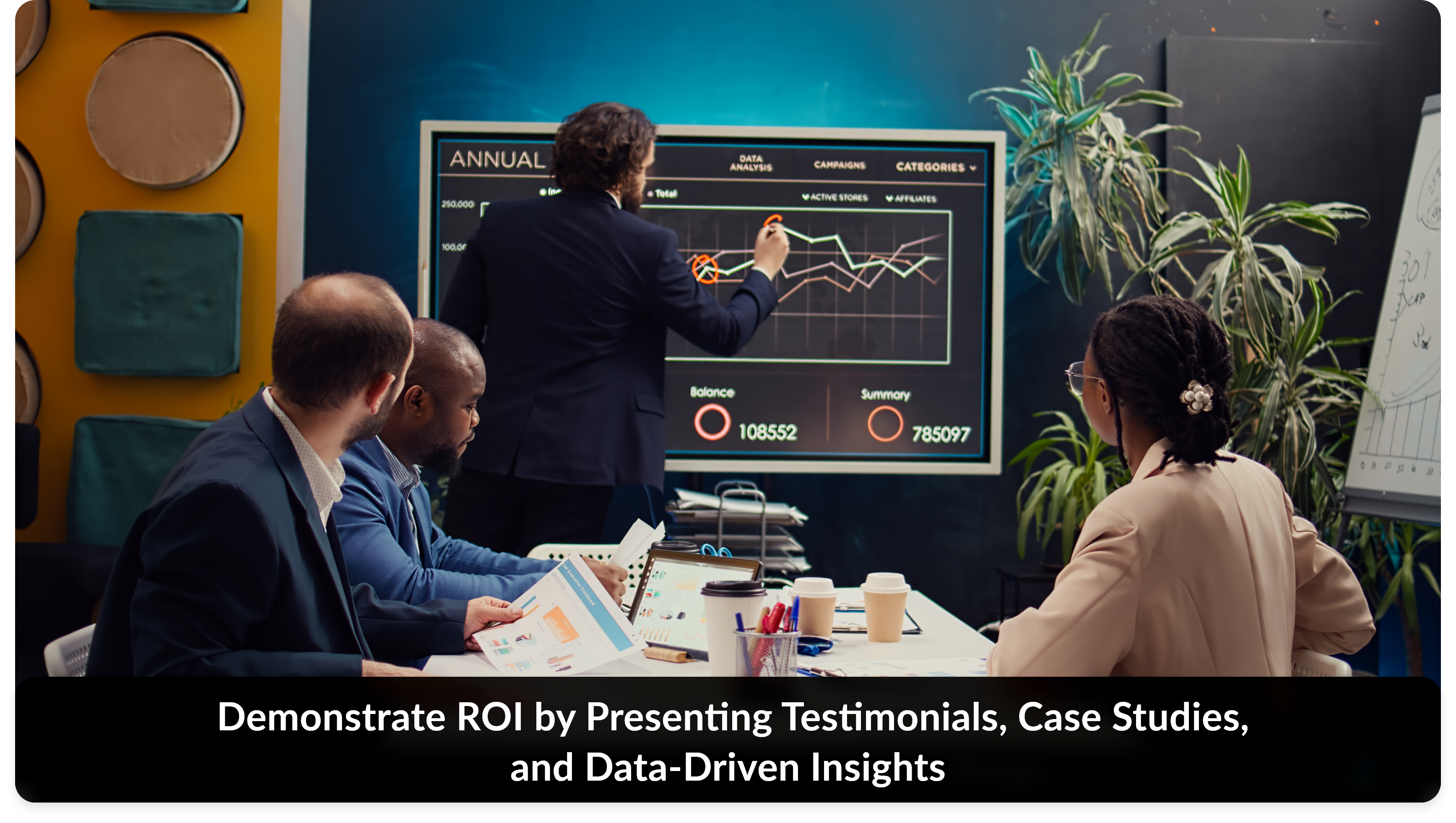 Demonstrate ROI with C-suite executives