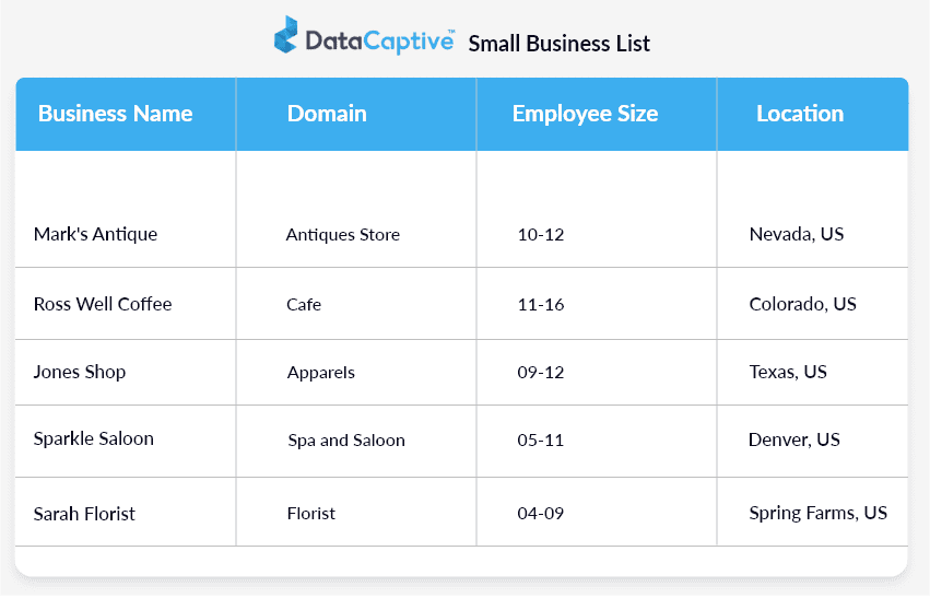 Get Small Business Email List from B2B Data Providers