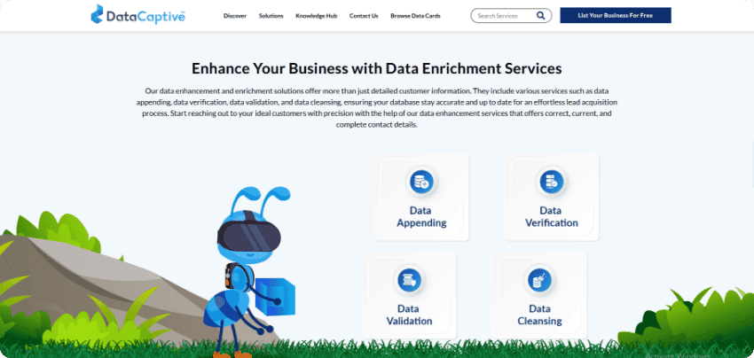 DataCaptives Data Enrichment Services