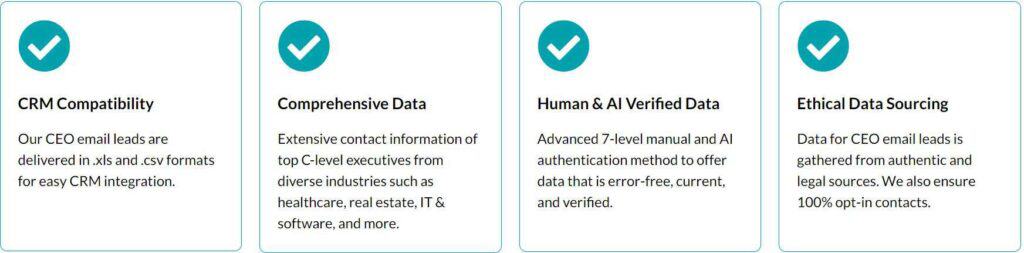 Features of DataCaptive