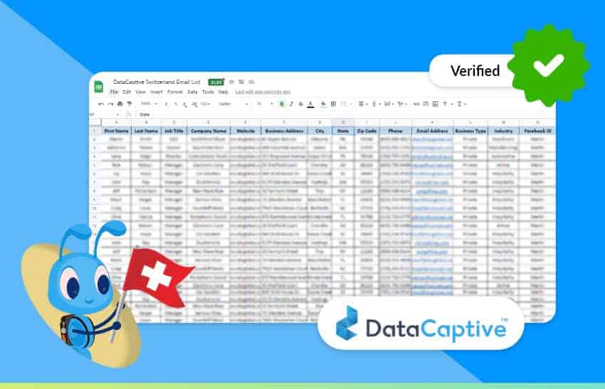 Get Switzerland Email Database from B2B Data Providers