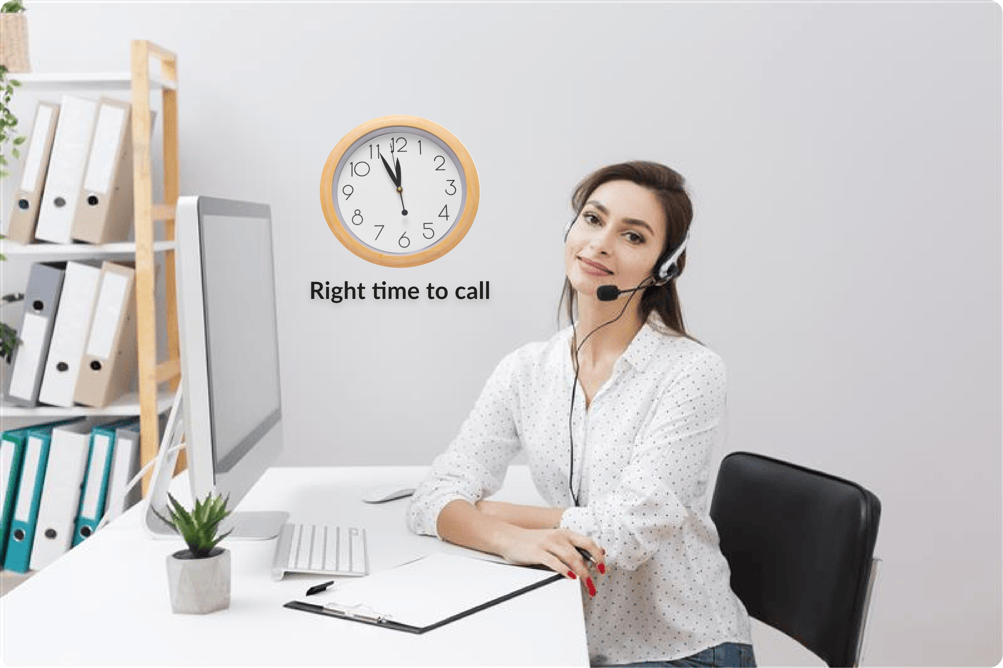 Find the right time to call