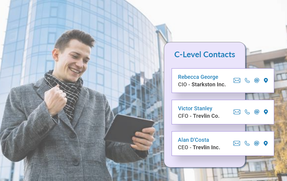 Buy Verified C-Level Contacts in the USA