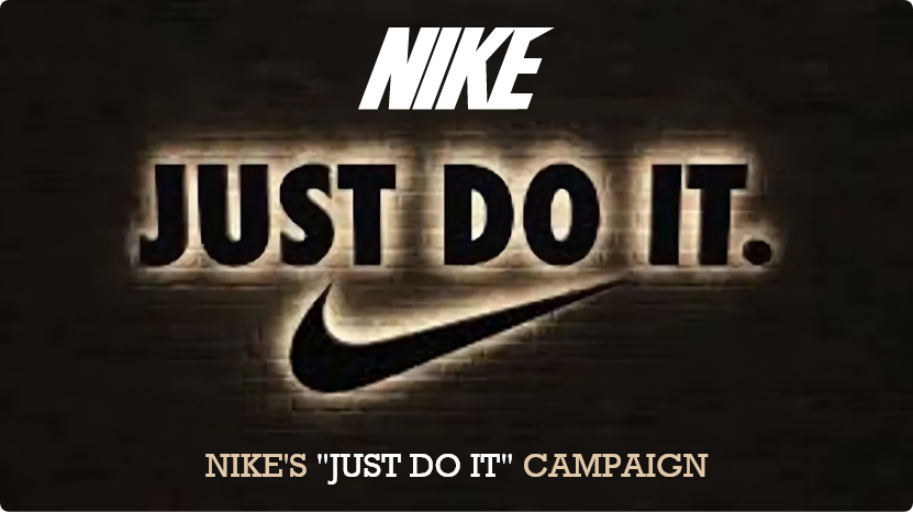 Nikes ad campaign slogan