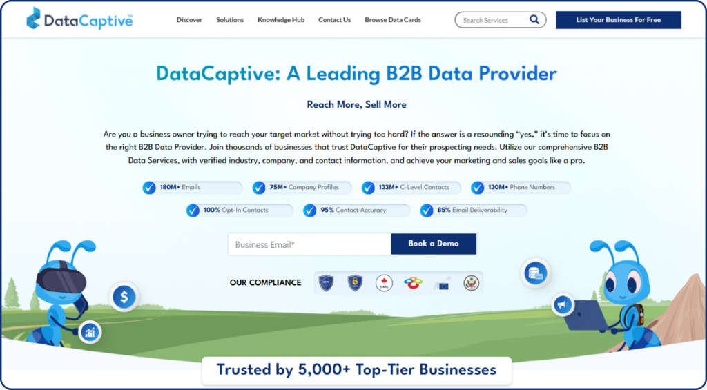 Get CRM Users Email Lists from DataCaptive