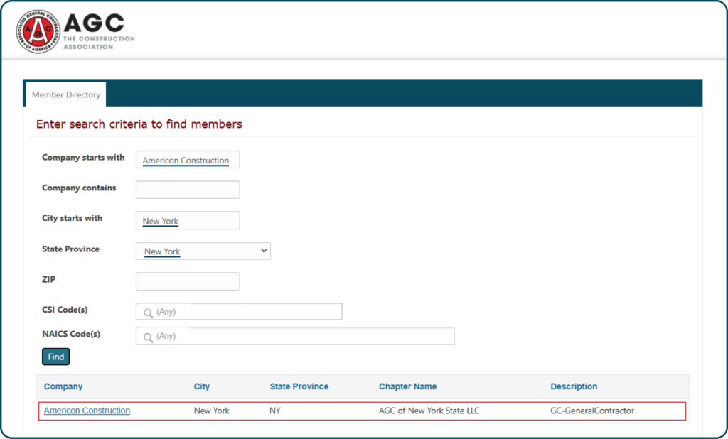 Obtain General Contractors Email Addresses from Public Records and Registries