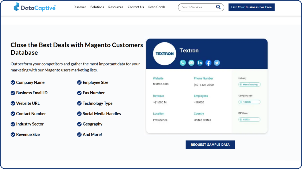 List of Companies Using Magento