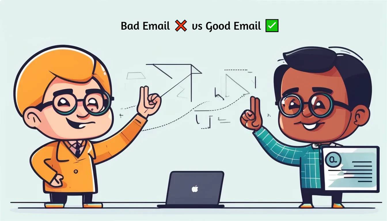 Bad Email vs Good Email