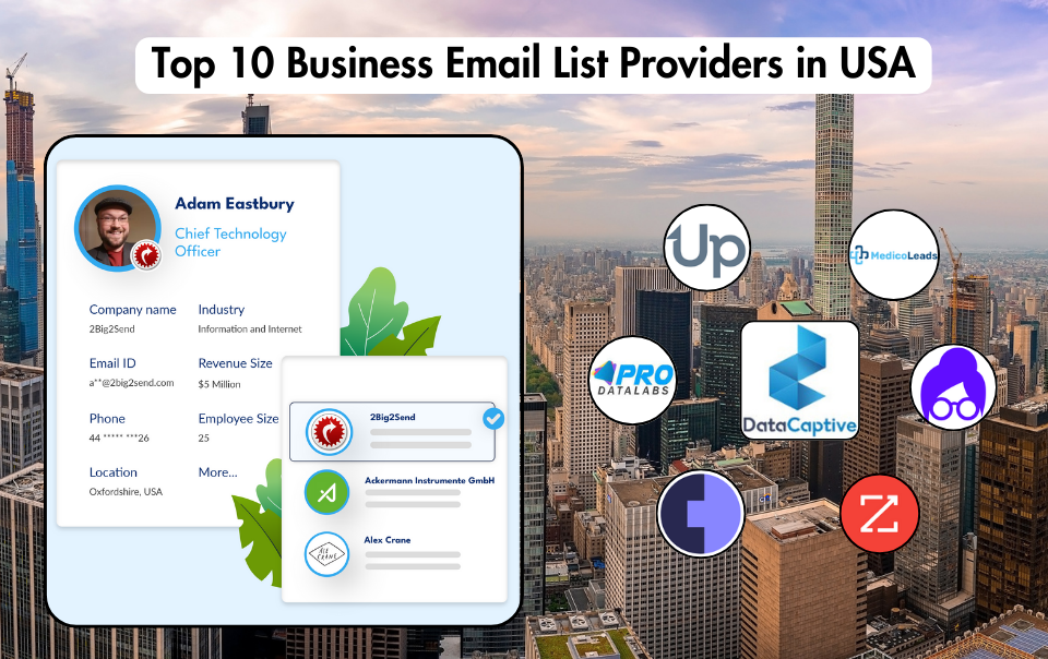 Top 10 Business Email List Providers in USA