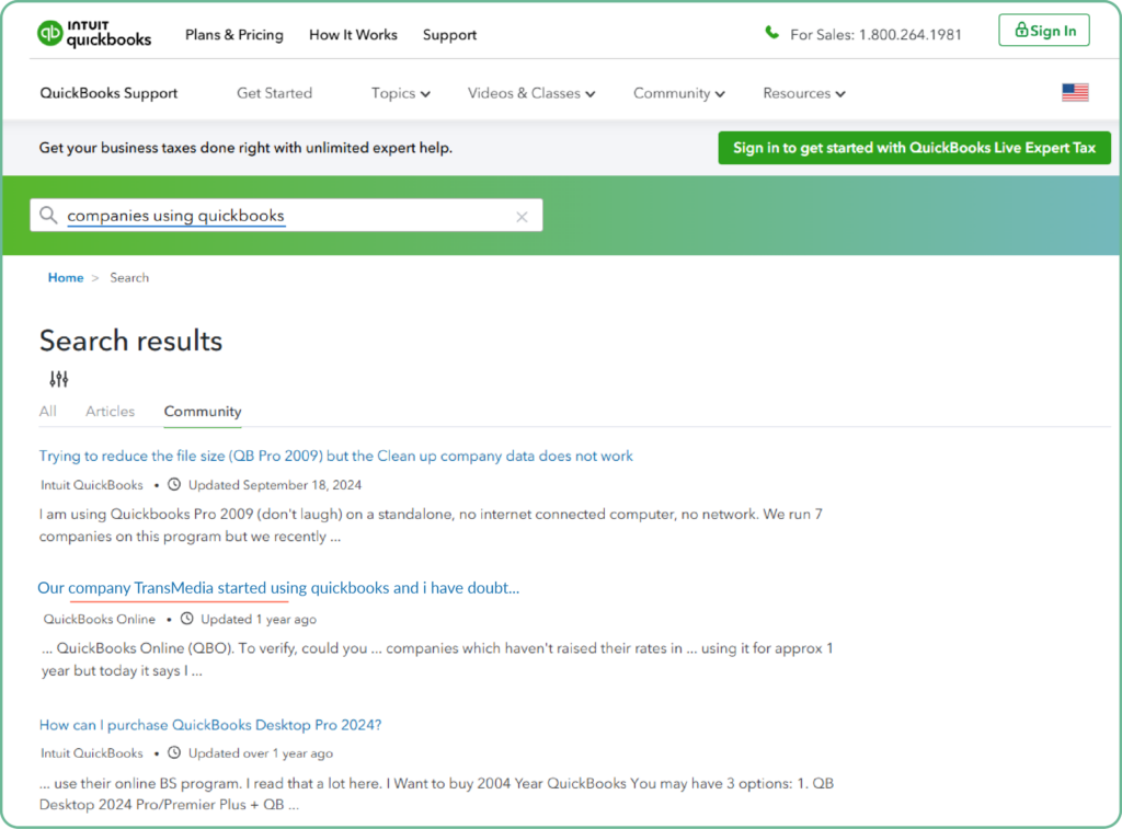 QuickBooks Community and Forums