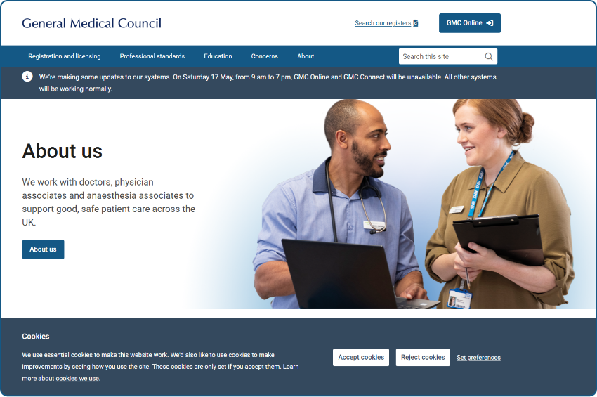 Medical Association Websites
