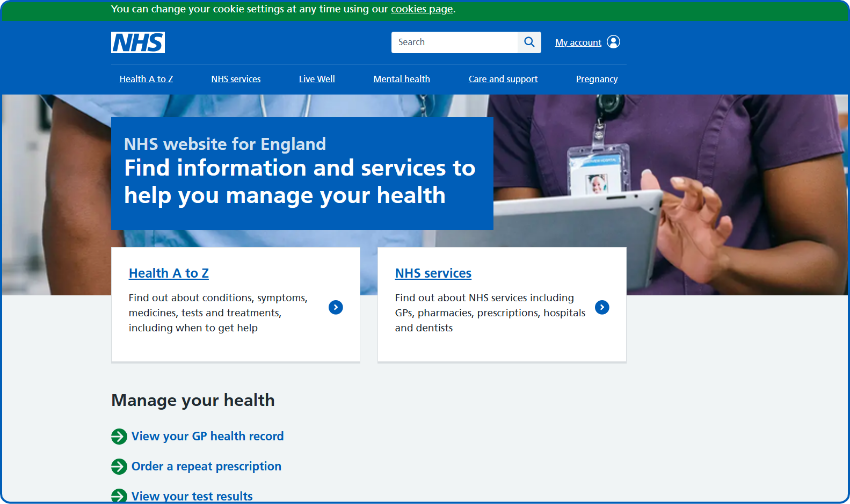 NHS Directories and Public Databases