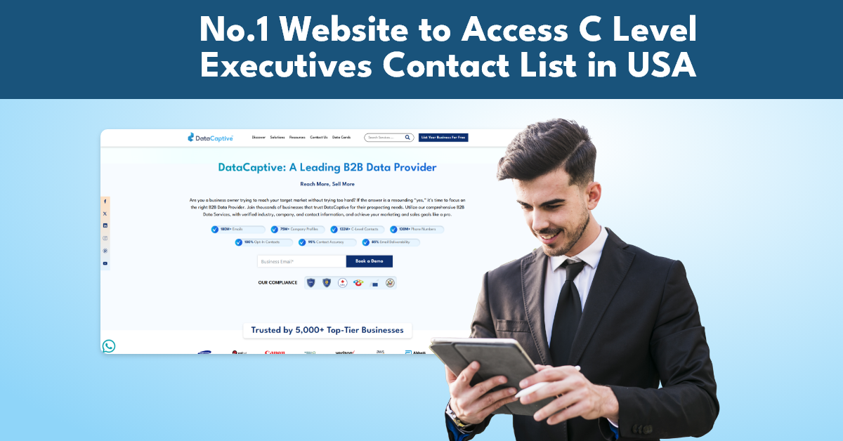 No.1 Website to Access C Level Executives Contact List in US
