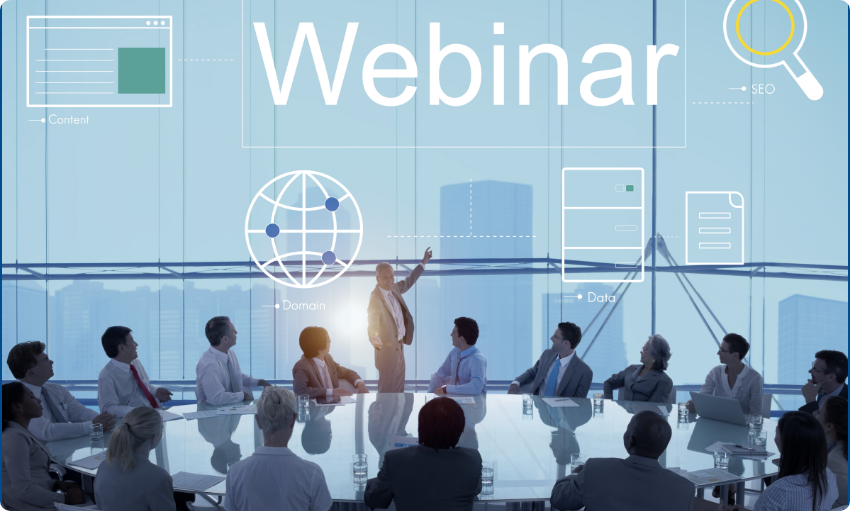 Promote Webinars and Thought Leadership Content