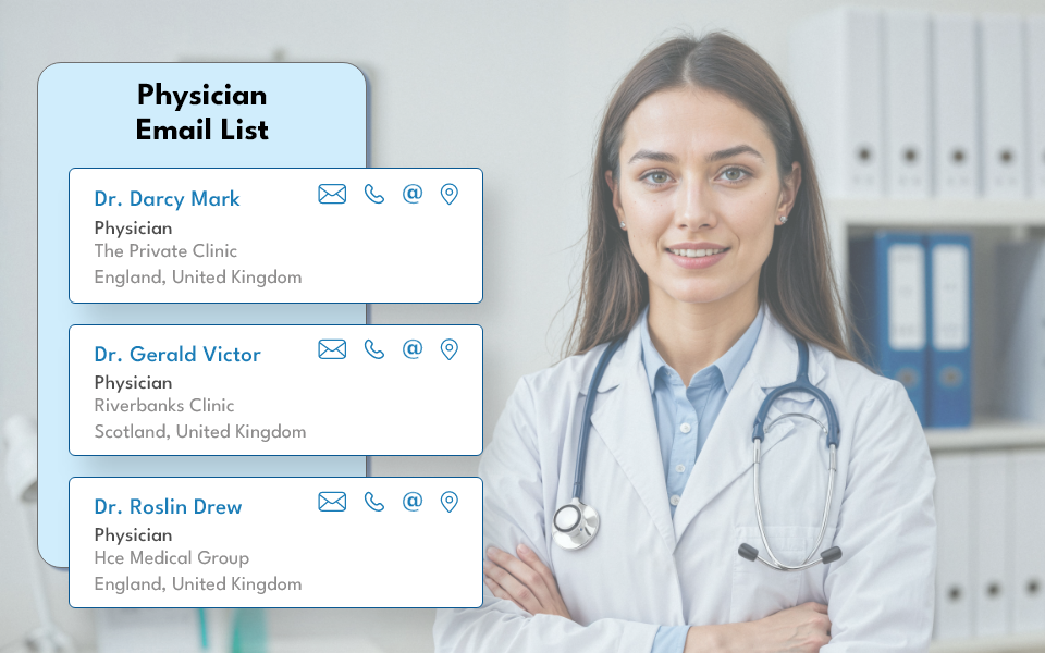 UK Physicians Email Address Lists