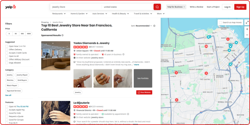 Google Maps and Local Directories