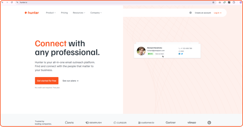 Hunter.io