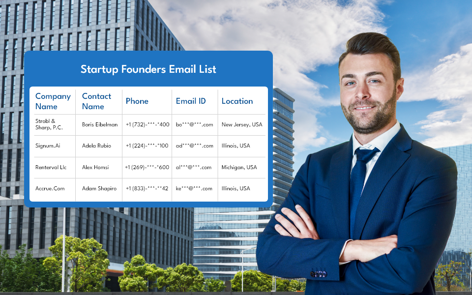 Startup Founders Email List
