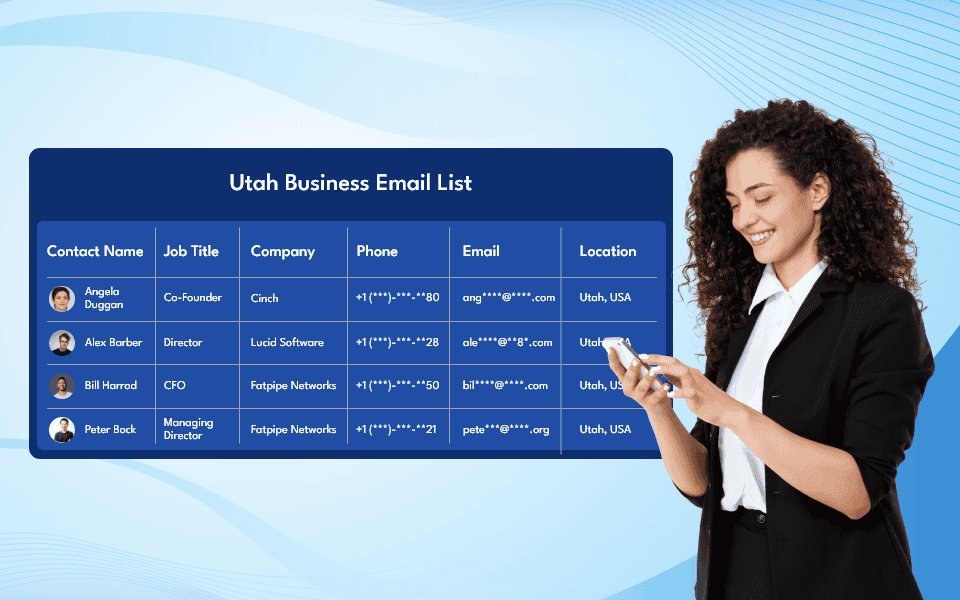 Utah Business Email List Provider