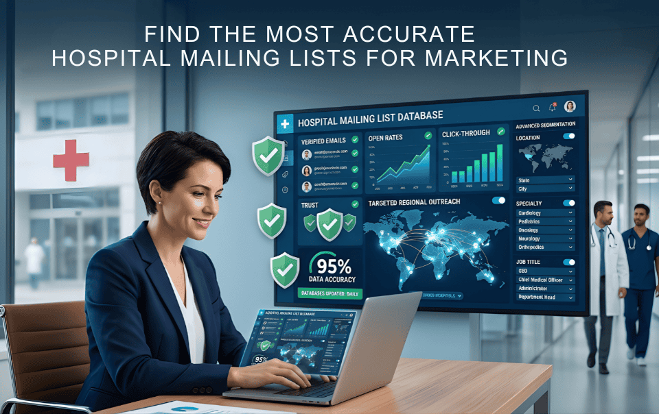 hospital mailing lists