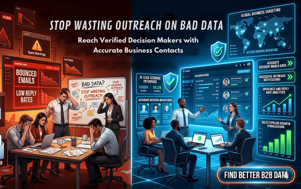 B2B Email List and Data Providers