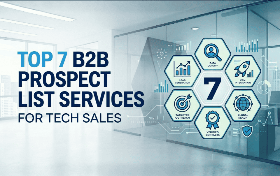 B2B Prospect Contact List Service Providers for Tech Sales