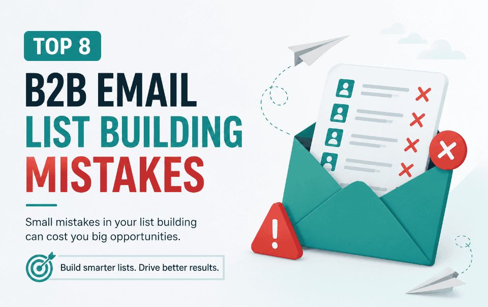 B2B Email List Building Mistakes